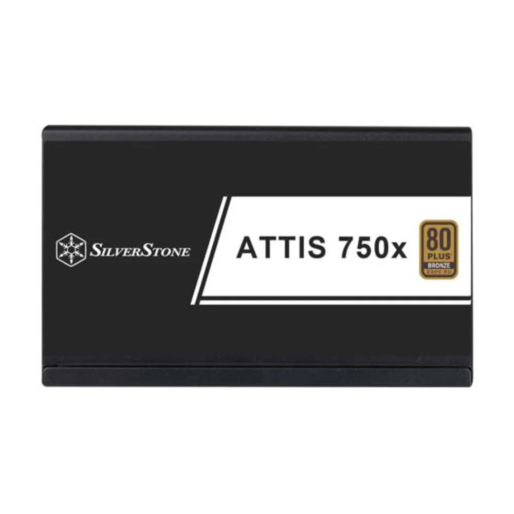 SilverStone ATTIS 750X  750W Black 80 PLUS Bronze Power Supply, ATX PCIe 5.0, 12V-2x6 Connector, 120mm Silent Fan thumbnail 3