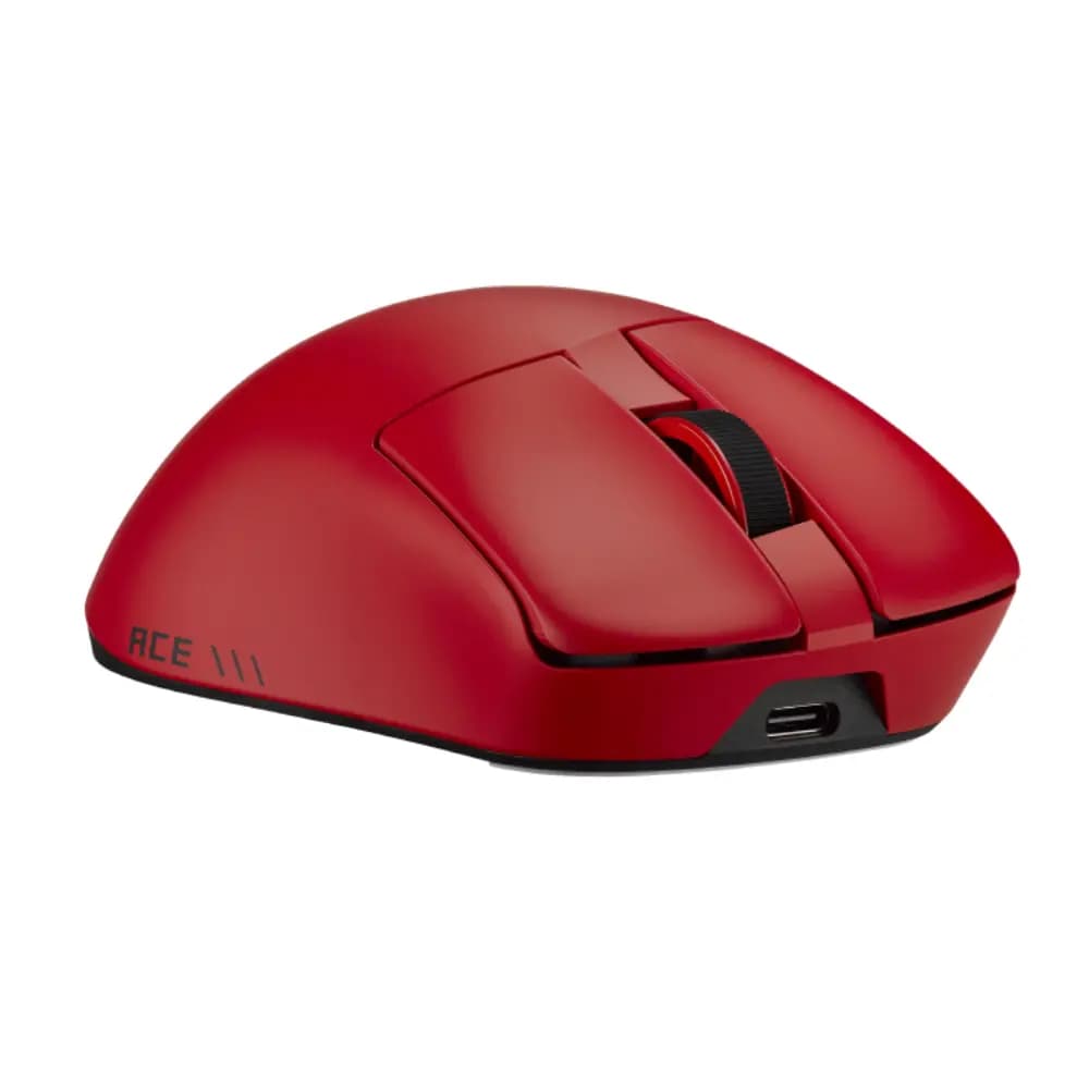 ASUS ROG Gladius IV Ace Gaming Mouse Red, 65K DPI AimPoint Pro, 8K Wireless, 56g, Adjustable Weight, 100M Optical Switches thumbnail 2