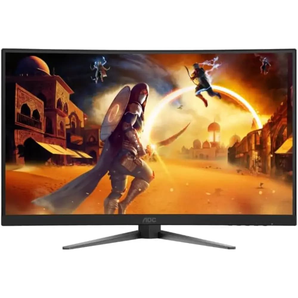 AOC CQ27G4Z2 27-inch WQHD Curved Gaming Monitor, VA Panel 16:9, 260 Hz, Dual Mode HD 400Hz, Display HDR 400