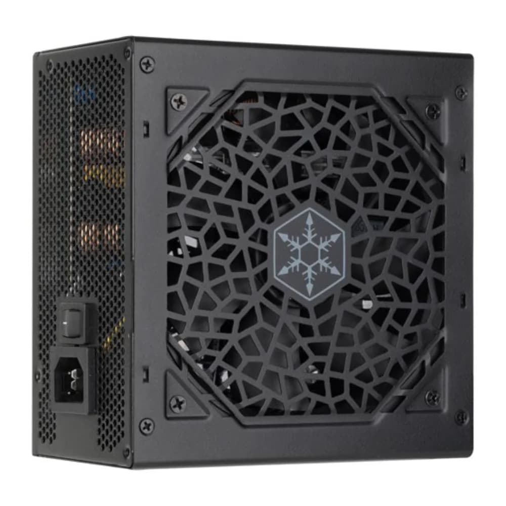 SilverStone ATTIS 650R Bronze 650W Black Non-Modular Power Supply, 80 PLUS Bronze, ATX 3.1, 120mm Silent Fan, Japanese Capacitor