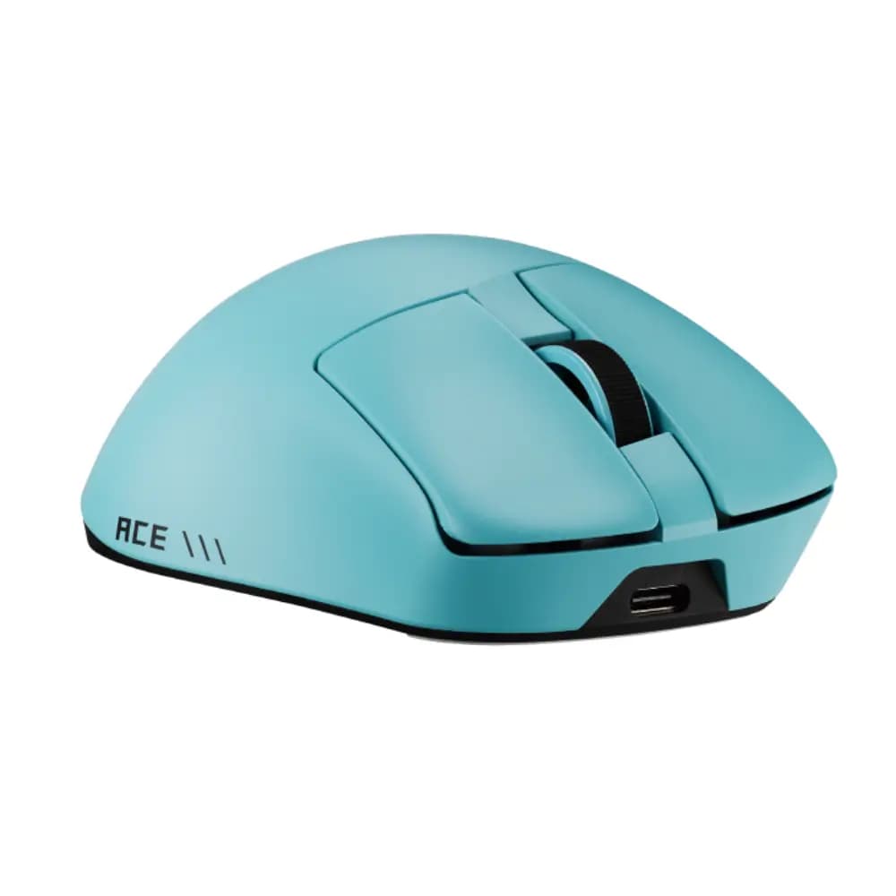ASUS ROG Gladius IV Ace Gaming Mouse Blue, 65K DPI AimPoint Pro, 8K Wireless, 56g, Adjustable Weight, 100M Optical Switches thumbnail 2