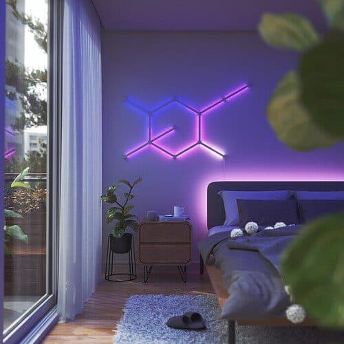 Nanoleaf Lines Starter Kit | 15 Light Lines | NL59-K-6002LW-15PK-UK thumbnail 4