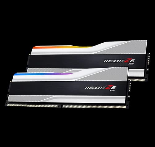 G.Skill Trident Z5 RGB DDR5-6400 CL32-39-39-102 1.40V 32GB (2x16GB) Intel XMP Desktop Memory | F5-6400J3239G16GX2-TZ5RS thumbnail 2