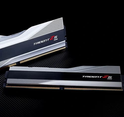G.Skill Trident Z5 RGB DDR5-6400 CL32-39-39-102 1.40V 32GB (2x16GB) Intel XMP Desktop Memory | F5-6400J3239G16GX2-TZ5RS thumbnail 5
