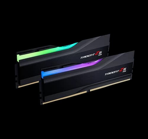 G.Skill Trident Z5 RGB DDR5-7200 CL34-45-45-115 1.40V 32GB (2x16GB) Intel XMP Desktop Memory | F5-7200J3445G16GX2-TZ5RK thumbnail 4