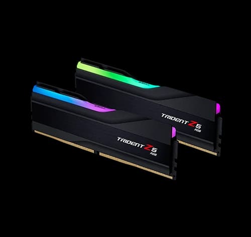 G.Skill Trident Z5 RGB DDR5-7200 CL34-45-45-115 1.40V 32GB (2x16GB) Intel XMP Desktop Memory | F5-7200J3445G16GX2-TZ5RK thumbnail 2