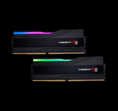 G.Skill Trident Z5 RGB DDR5-7200 CL34-45-45-115 1.40V 32GB (2x16GB) Intel XMP Desktop Memory | F5-7200J3445G16GX2-TZ5RK thumbnail 3