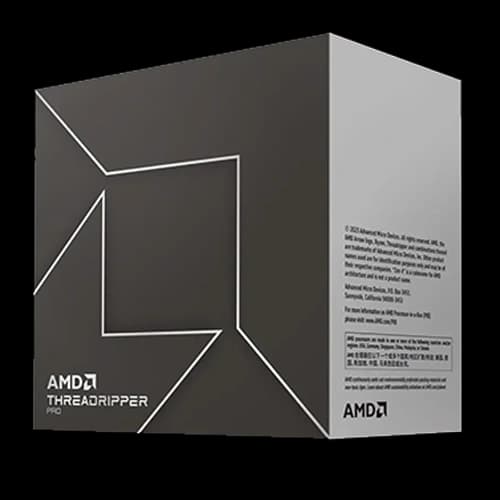 AMD Ryzen Threadripper Pro 7975WX Processor, 32 Cores, 64 Threads, sTR5 CPU Socket, 128MB L3 Cache