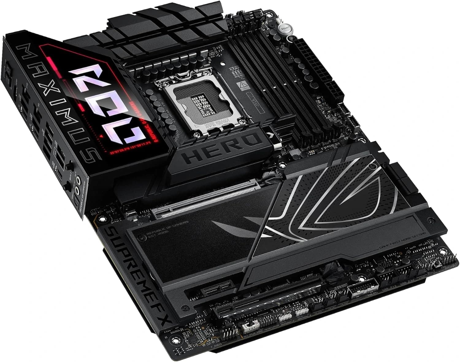 ASUS ROG MAXIMUS Z890 HERO DDR5 LGA 1851 ATX Motherboard - Black | 90MB1ID0-M0EAY02 thumbnail 7