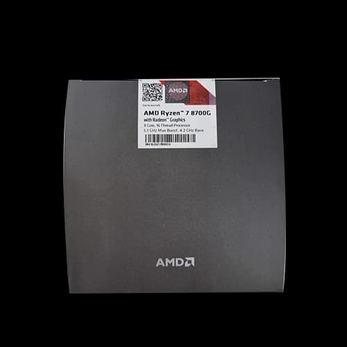 AMD Ryzen 7 8700G  8 Cores 16 Threads Desktop Processor, Up to 5.1GHz Max. Boost Clock, 4.2GHz Base Clock, AM5 CPU Socket, 22MB Cache thumbnail 3
