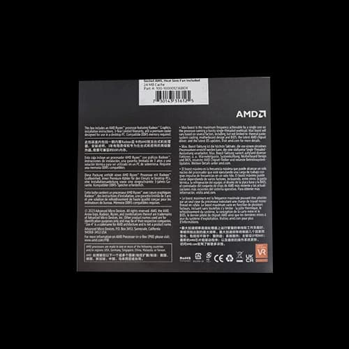 AMD Ryzen 7 8700G  8 Cores 16 Threads Desktop Processor, Up to 5.1GHz Max. Boost Clock, 4.2GHz Base Clock, AM5 CPU Socket, 22MB Cache thumbnail 4