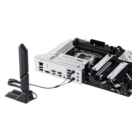 ASUS PRIME X870-P WIFI ATX Motherboard, AMD X870 Chipset, 4x DIMM DDR5 Slots, 192GB Max Memory, Realtek 2.5Gb Ethernet, 4x M.2 Slots, 1x PCIe 5.0 x16, 2x PCIe 4.0 x16, WiFi 6E, BT 5.4, HDMI 2.1 | 90MB1IS0-M0EAY0 thumbnail 4
