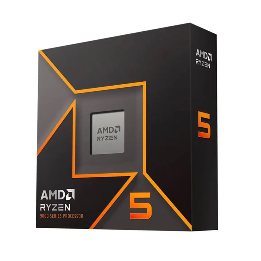 AMD Ryzen 5 9600X AM5 CPU Processor, 6 Cores & 12 Threads, 5.4 GHz Max Boost Clock, 6MB L2 & 32MB L3 Cache, AMD Radeon Graphics, Zen 5, PCIe 5.0 x16