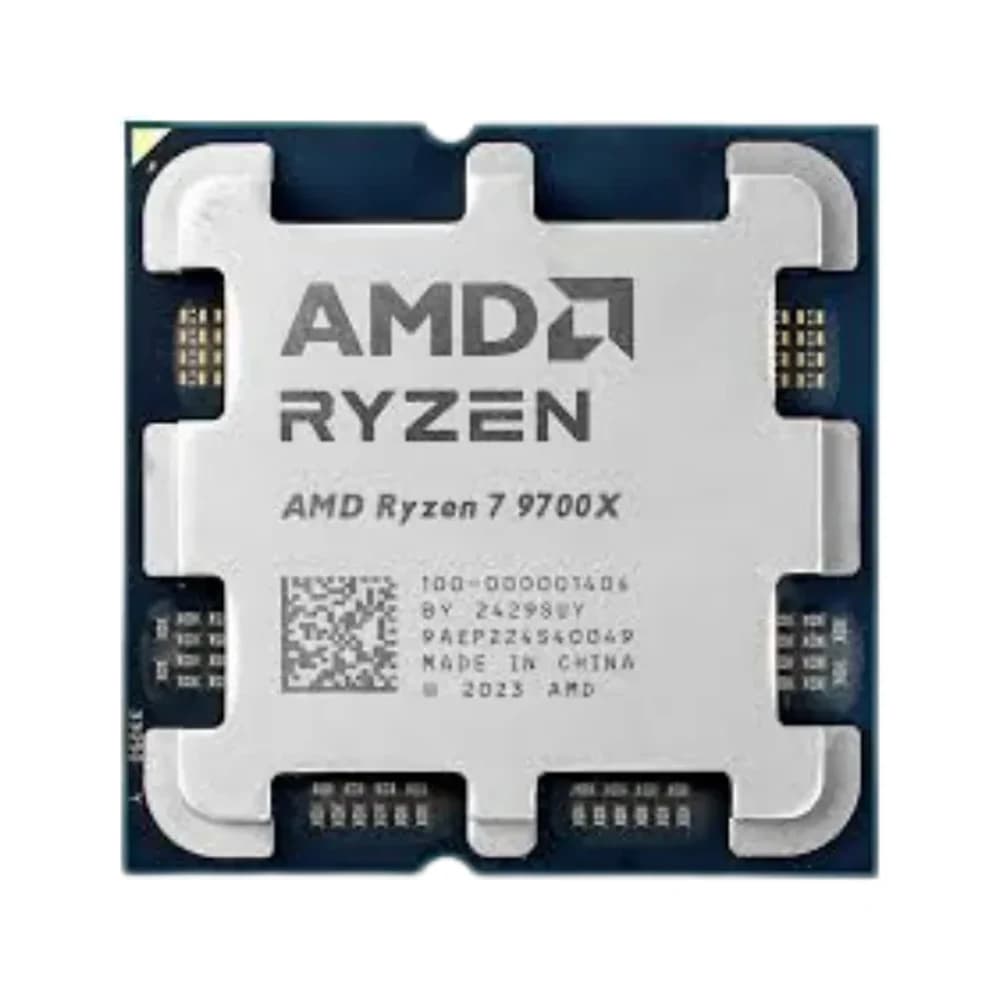 AMD Ryzen 7 9700X Tray Gaming Processor, Zen 5, Cores 8, Threads 16, Base Clock 3.8 GHz, DDR5, Multithreading (SMT)