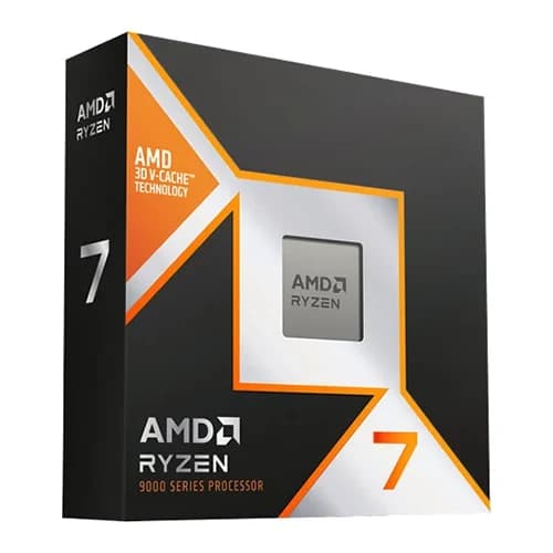 AMD Ryzen 7 9800X3D Desktop Processor, AM5, 192 GB DDR5, 8 Cores, Zen 5, 5.2GHz, 16 Threads, OS Support, PCIe 5.0 thumbnail 2