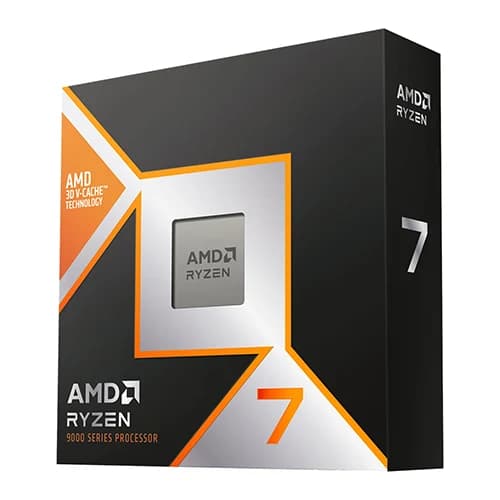 AMD Ryzen 7 9800X3D Desktop Processor, AM5, 192 GB DDR5, 8 Cores, Zen 5, 5.2GHz, 16 Threads, OS Support, PCIe 5.0 thumbnail 3