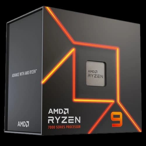 AMD RYZEN 9 7900X Desktop Processor | 100-100000589WOF thumbnail 3