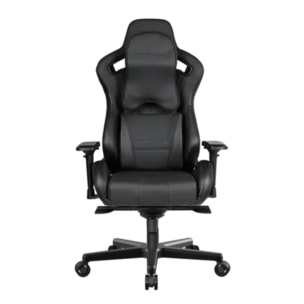 AndaSeat Dark Knight Premium Gaming Chair, Plush Support, Dynamic Adjustability, Custom Recline, leather with ultra-durable PVC