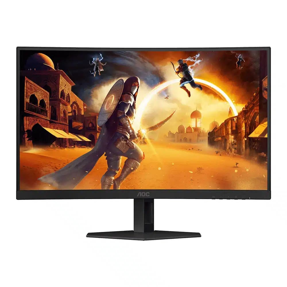 AOC C27G4ZE Gaming Monitor, 27" VA FHD Display, Up to 280Hz Refresh Rate, 0.3ms (MPRT) Response Time, Adaptive Sync Technology, 1.07b Color Display, 1500R Curvature