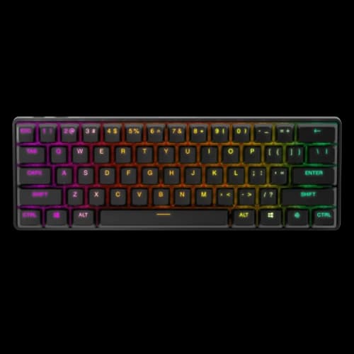 SteelSeries Apex Pro Mini Wireless Gaming Keyboard, Infinitely Customizable, Untethered Speed, 11x Faster Response Time, OmniPoint 2.0 Adjustable HyperMagnetic Switches thumbnail 3