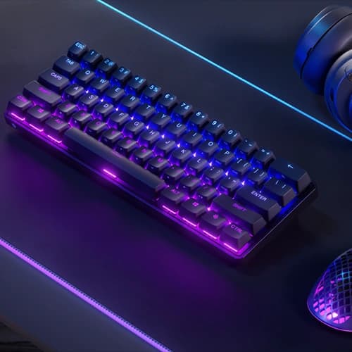 SteelSeries Apex Pro Mini Wireless Gaming Keyboard, Infinitely Customizable, Untethered Speed, 11x Faster Response Time, OmniPoint 2.0 Adjustable HyperMagnetic Switches thumbnail 5