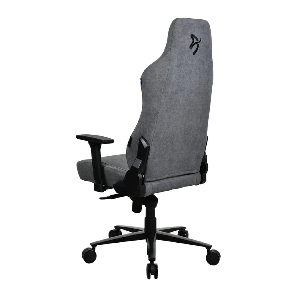 Arozzi Vernazza Gaming Chair Ash, Soft Fabric Material, 3D Armrests, Rocking & Lock-Tilt Function, Adjustable Height & Backrest thumbnail 4