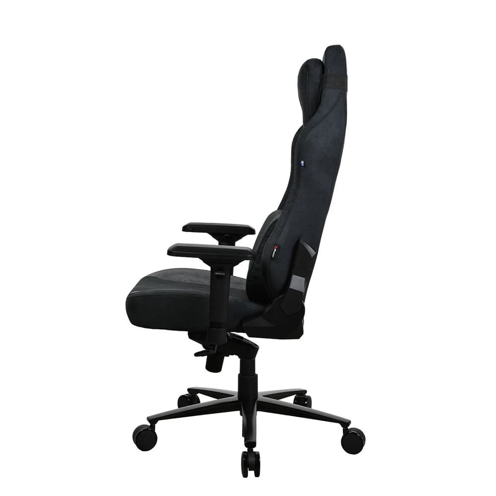 Arozzi Vernazza Gaming Chair Black, Supersoft Material, 4D Armrests, Rocking & Lock-Tilt Function, Adjustable Height & Backrest thumbnail 3