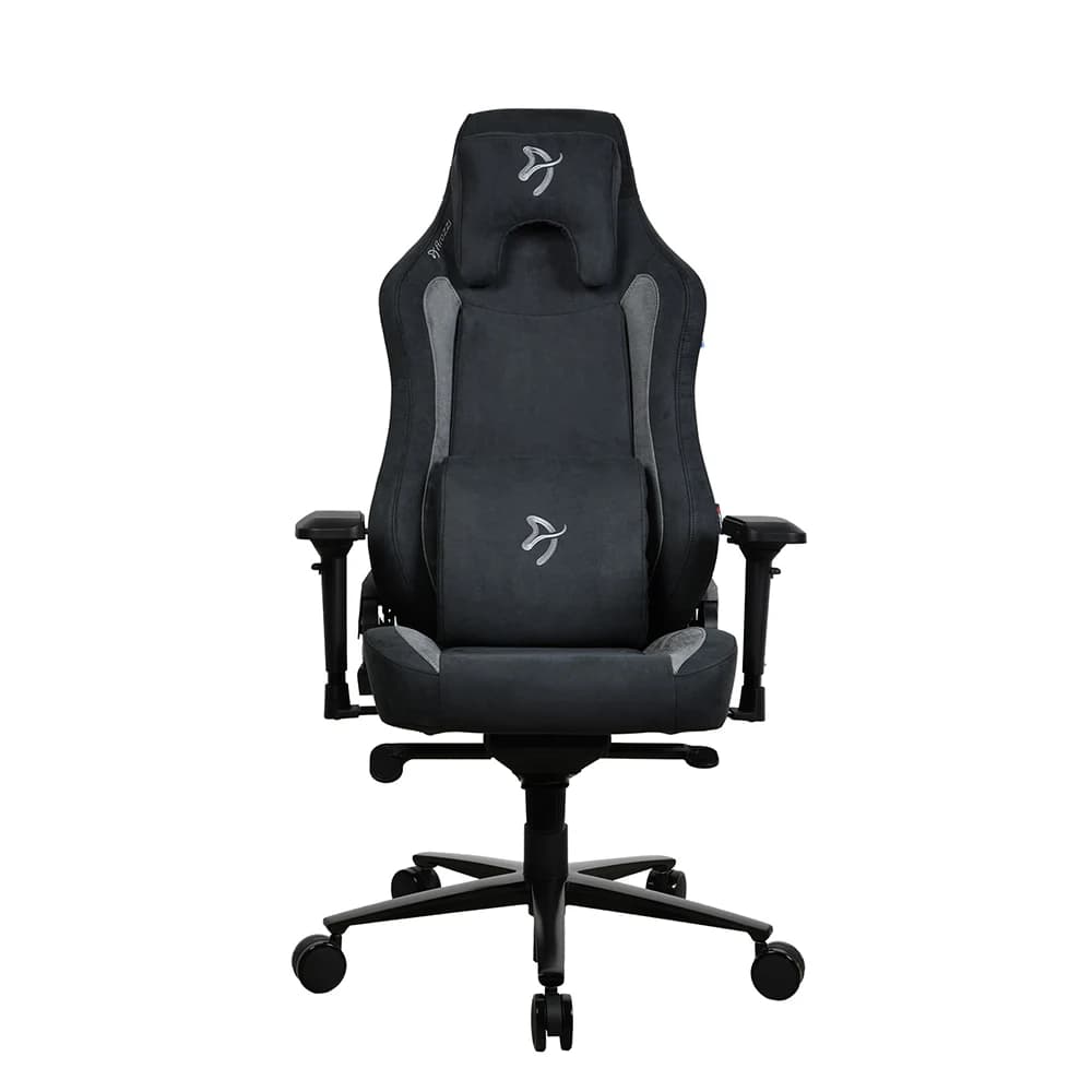 Arozzi Vernazza Gaming Chair Black, Supersoft Material, 4D Armrests, Rocking & Lock-Tilt Function, Adjustable Height & Backrest