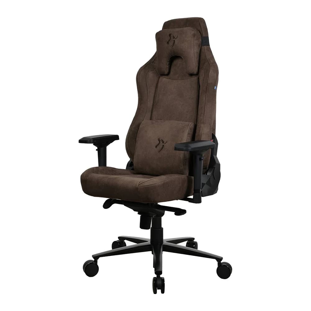 Arozzi Vernazza Gaming Chair Brown, Supersoft Material, 4D Armrests, Rocking & Lock-Tilt Function, Adjustable Height & Backrest thumbnail 2