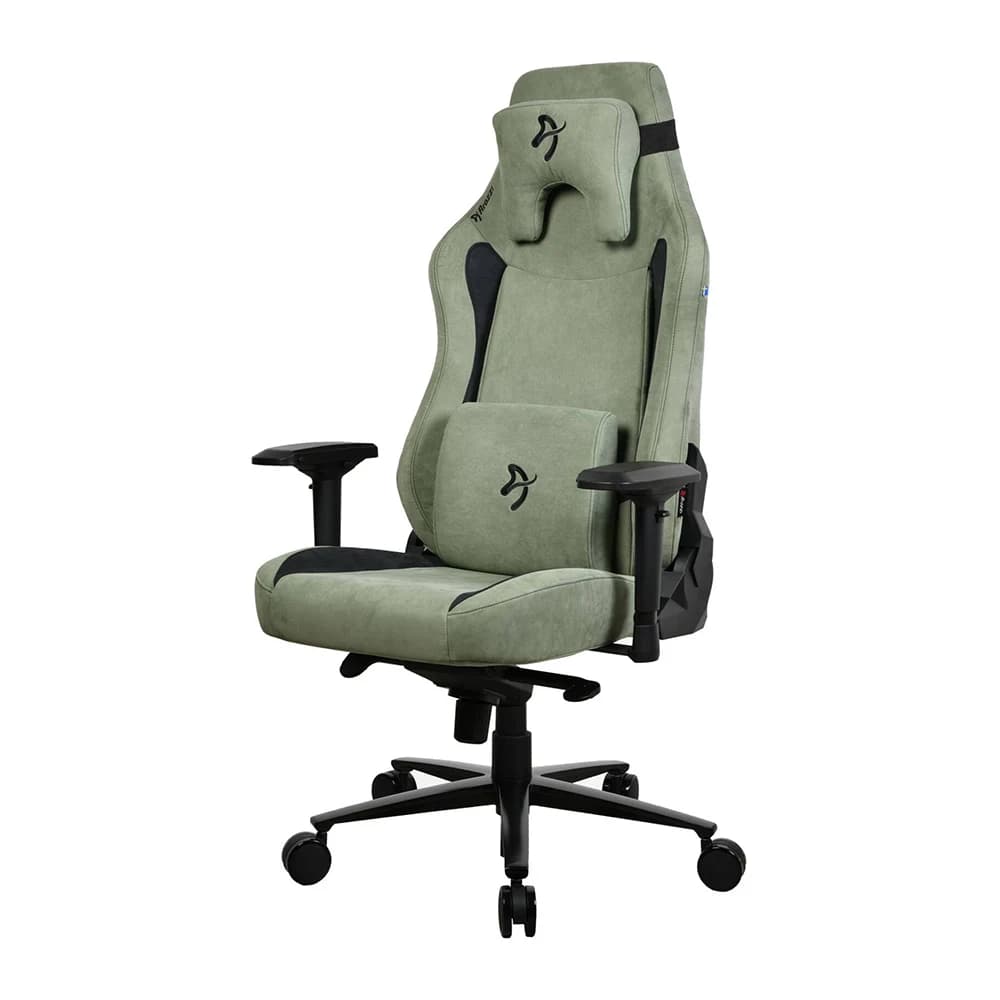 Arozzi Vernazza Gaming Chair Forest, Supersoft Material, 4D Armrests, Rocking & Lock-Tilt Function, Adjustable Height & Backrest thumbnail 3
