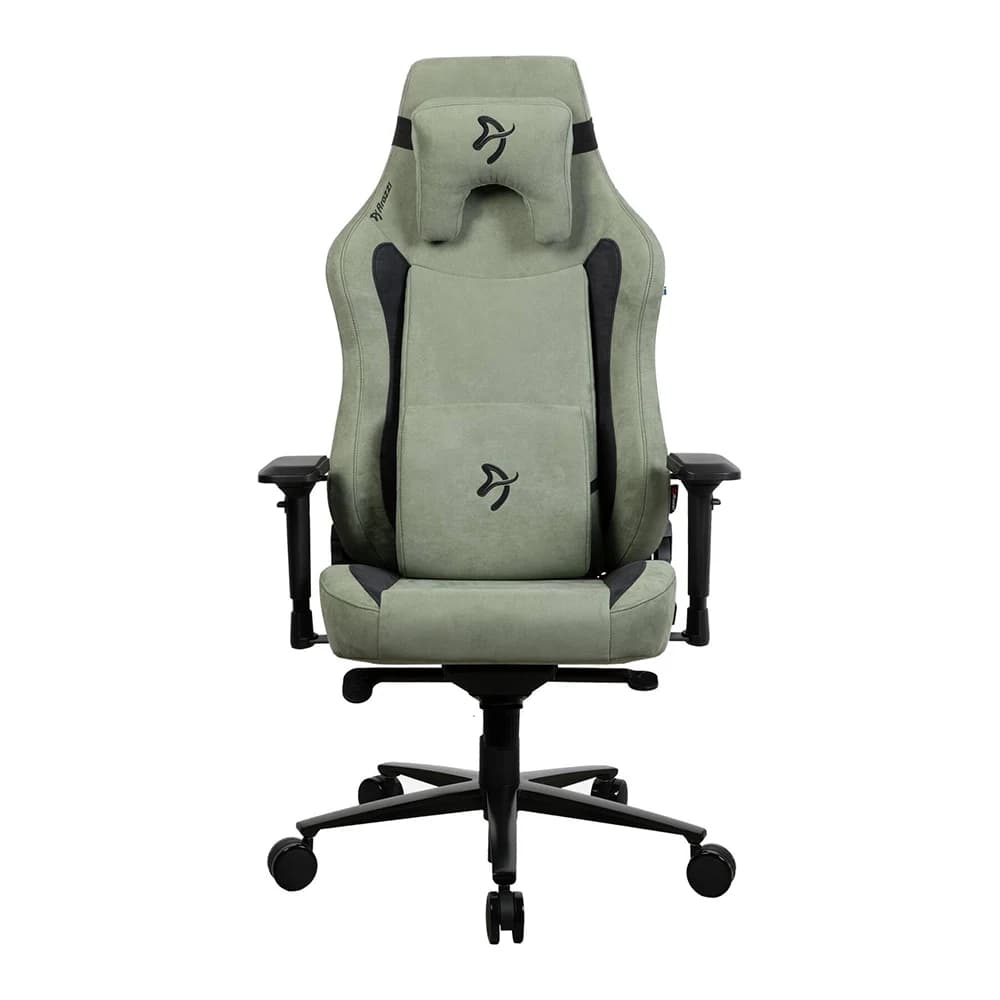 Arozzi Vernazza Gaming Chair Forest, Supersoft Material, 4D Armrests, Rocking & Lock-Tilt Function, Adjustable Height & Backrest