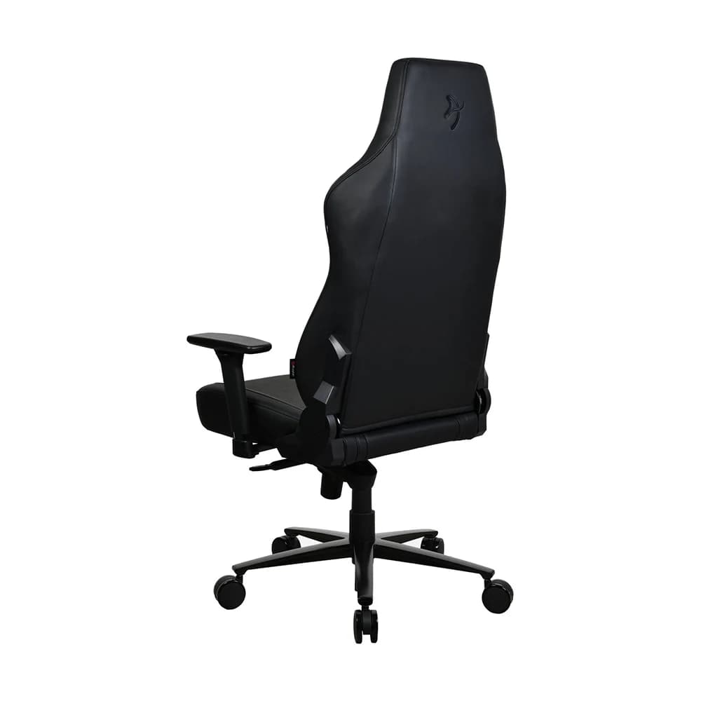 Arozzi Vernazza Gaming Chair Pure Black, Soft PU Material, 3D Armrests, Rocking & Lock-Tilt Function, Adjustable Height & Backrest, XL Size thumbnail 4