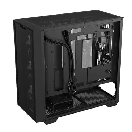 ASUS A21 PLUS ARGB Black Case, Micro-ATX Mini-ITX, 1 x 2.5" Bay 2 x 2.5"/3.5" Combo Bay, Maximum CPU Cooler Height 165 mm, Front I/O Port | 90DC00H0-B19010 thumbnail 4