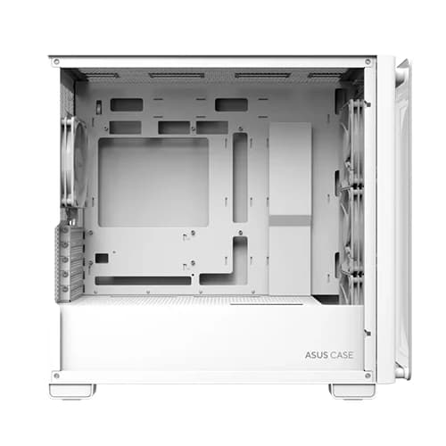 ASUS A23 PLUS ARGB White Case, Micro-ATX Mini-ITX,  1 x 2.5" Bay 2 x 2.5"/3.5" Combo Bay, 165mm Maximum CPU Cooler Height, Front I/O Port | 90DC00K3-B19010 thumbnail 3