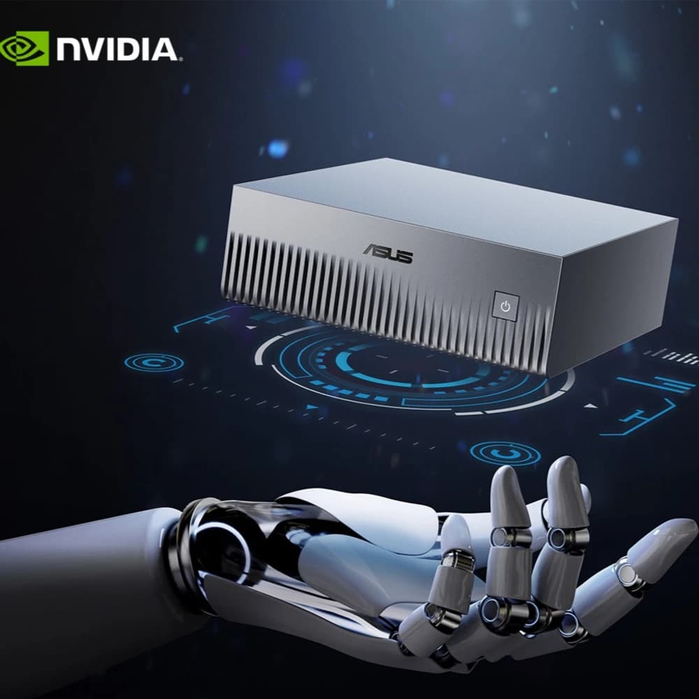 ASUS Ascent GX10 AI Supercomputer with NVIDIA GB10 Grace Blackwell, 1 PFLOP FP4, 128GB Unified Memory, 2TB SSD & Wi-Fi 7 thumbnail 4
