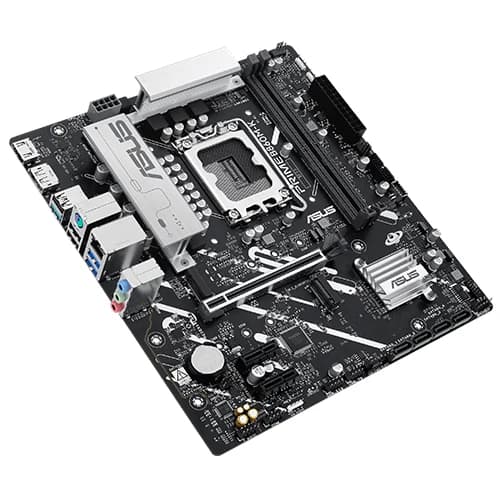 ASUS PRIME B860M-K Motherboard, Intel B860 Chipset, 2x DIMM slots, max 128GB, DDR5, 1x PCIe 4.0 x16 slot, micro-ATX Form Factor thumbnail 4