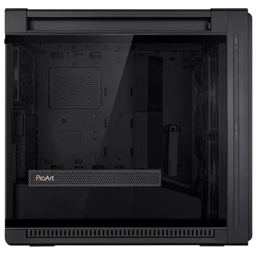 ASUS ProArt PA602 TG Case, EATX ATX, Mid Tower, 4 x 2.5" Bay 4 x 2.5"/3.5" Combo Bay, Maximum CPU Cooler Height 190 mm, Front I/O Port, Black | 90DC00J0-B09000 thumbnail 3