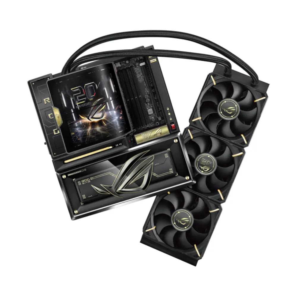 ASUS ROG Edition 20 Gaming PC with RTX 5090 32GB GDDR7, Ryzen 9 9950X3D2, 48GB RAM & 4TB Samsung 9100 PRO SSD thumbnail 2