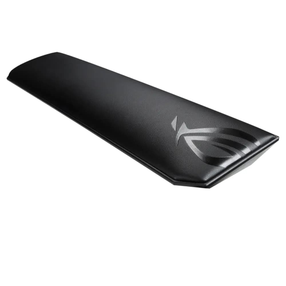 ASUS ROG AC10 Gaming Wrist Rest, Cushioned Foam Core, Premium Leatherette Surface, Non-Slip Rubber Feet, Ergonomic Support, Black thumbnail 2
