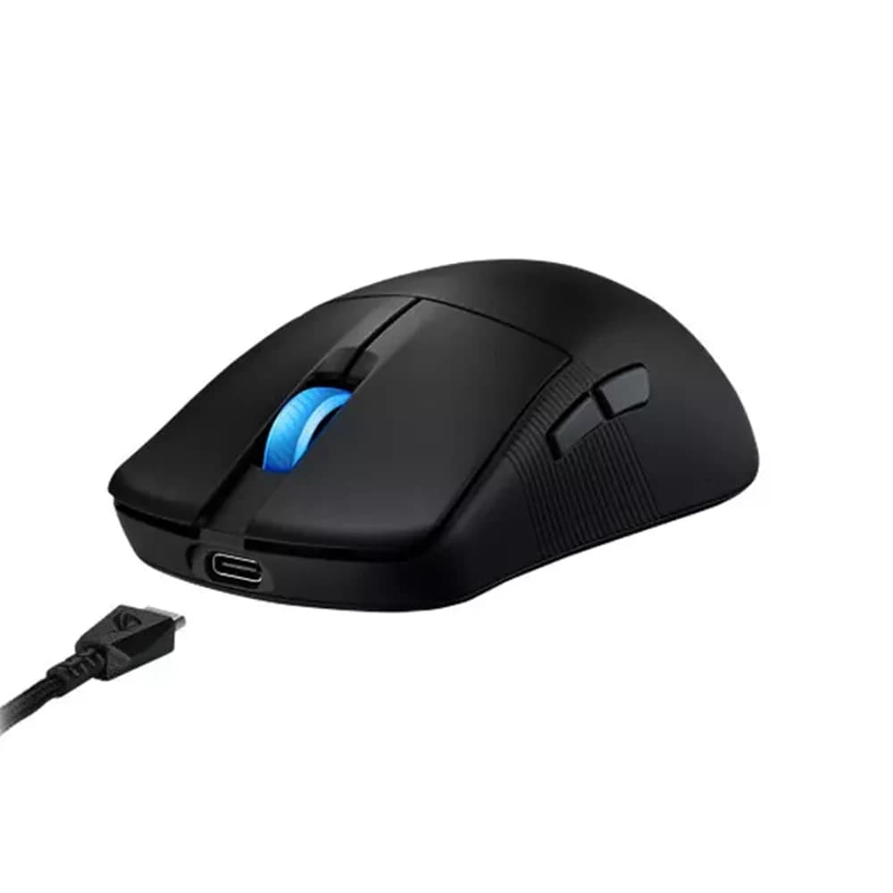 ASUS ROG Harpe Ace Mini Gaming Mouse, ROG 100M Optical Micro Switch, 42000 DPI Max Resolution. 50g Max Acceleration, 750 IPS Max Speed, 2-Meter ROG Paracord, Black thumbnail 4