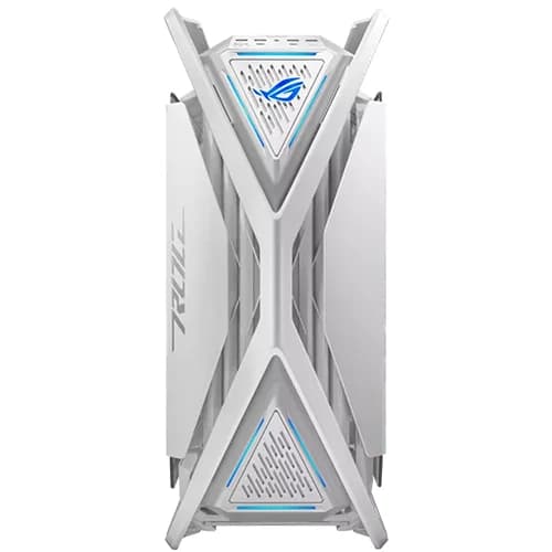 Asus Rog Hyperion GR701 E-ATX PC Case, 2 x 2.5"/3.5" Combo Bay, 9 Expansion Slots, Tempered Glass Side Panels, Up to 420mm Dual Radiator, 4*140mm Fans, Metal GPU Holder, 0W Fast Charging, White | 90DC00F3-B39000 thumbnail 2