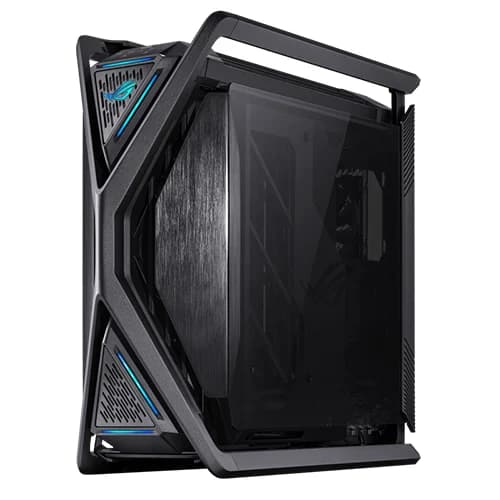 ASUS ROG Hyperion GR701 Gaming PC Case, 190mm Max Cpu Cooler Height, Component Storage, ARGB Fan Hub, 1 x 140mm Pre-Installed Fan, Front I/O Port, Black |  90DC00F0-B39000 thumbnail 4