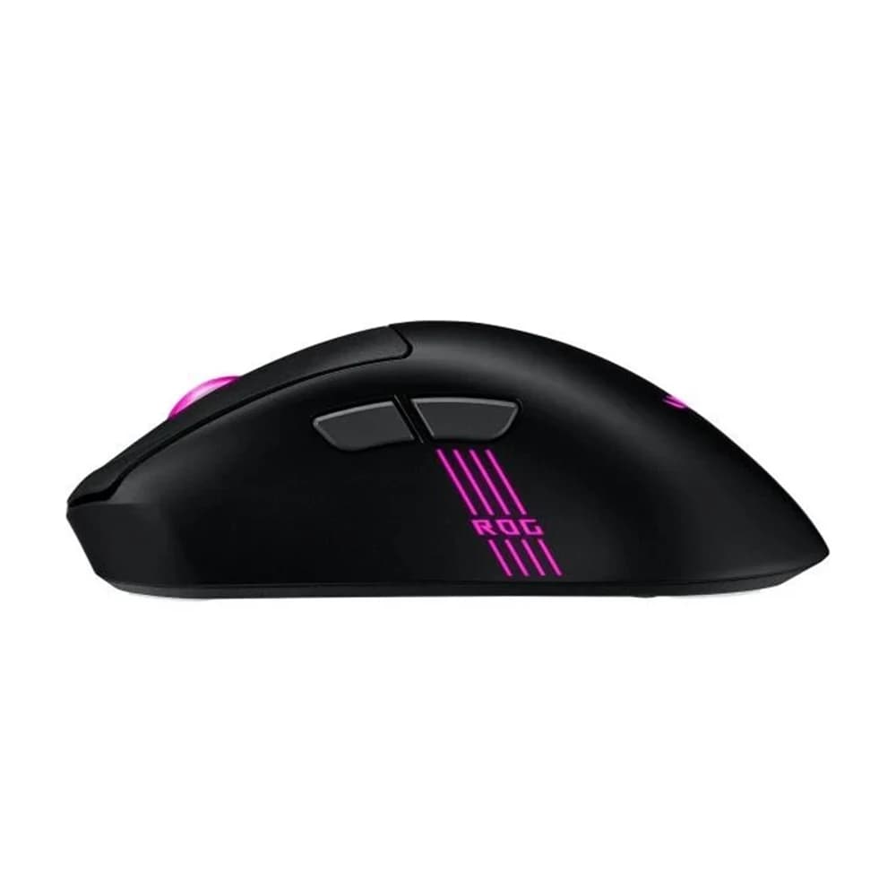 ASUS ROG KERIS II ORIGIN WIRELESS MOUSE, BLACK, 42000 DPI, 2.4GHZ, ERGO, 65G thumbnail 3