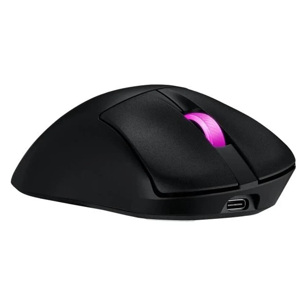 ASUS ROG KERIS II ORIGIN WIRELESS MOUSE, BLACK, 42000 DPI, 2.4GHZ, ERGO, 65G thumbnail 4