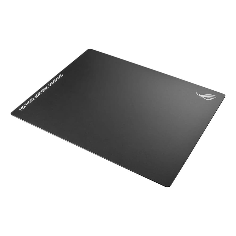 ASUS ROG Moonstone Ace L Mousepad Black, Impact- & Scratch-Resistant Tempered Glass, 500 x 400 mm Dimension, Anti-Slip Base, Noise-Reducing Design thumbnail 2