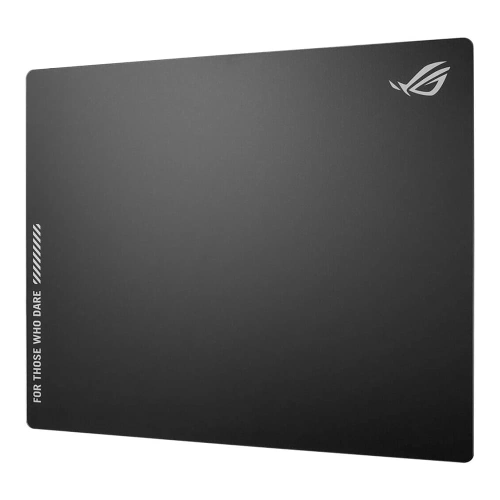 ASUS ROG Moonstone Ace L Mousepad Black, Impact- & Scratch-Resistant Tempered Glass, 500 x 400 mm Dimension, Anti-Slip Base, Noise-Reducing Design thumbnail 3