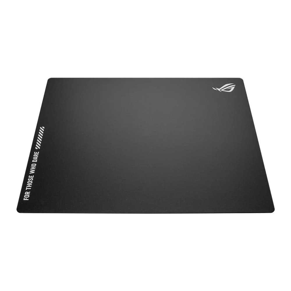ASUS ROG Moonstone Ace L Mousepad Black, Impact- & Scratch-Resistant Tempered Glass, 500 x 400 mm Dimension, Anti-Slip Base, Noise-Reducing Design thumbnail 4