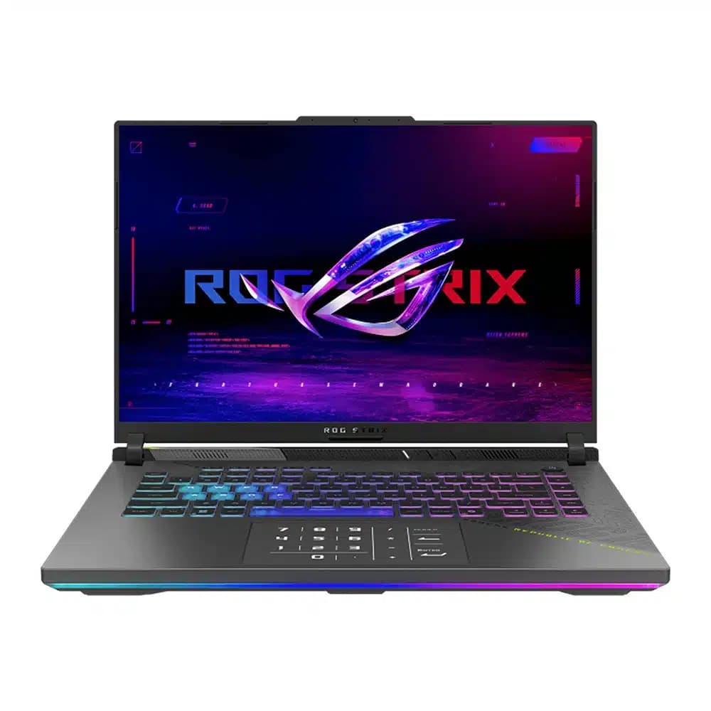 ASUS ROG Strix G16 G614PR Gaming Laptop, 16" FHD 165Hz Display, AMD Ryzen 9 8940HX, 16GB RAM, 1TB SSD, GeForce RTX 5070 Ti 12GB GPU, English Keyboard, Win 11, Eclipse Gray