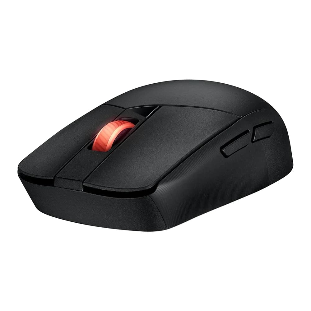ASUS ROG Strix Impact III Gaming Mouse, Semi-Ambidextrous, Wired, Lightweight, 12000 DPI sensor, 5 programmable buttons, Replaceable switches, Paracord cable, FPS gaming mouse, Black thumbnail 2