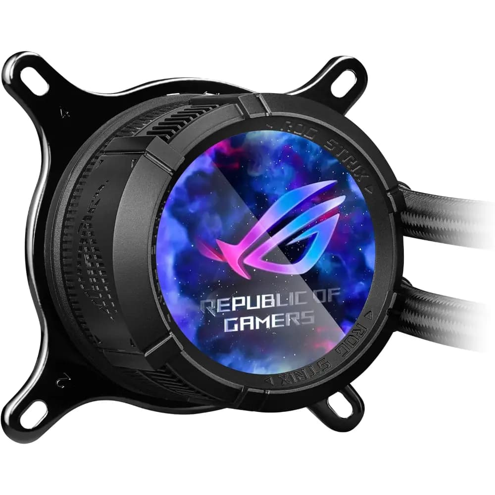 Asus ROG STRIX LC III 360 ARGB LCD CPU Liquid Cooler, 400mm Radiator, PWM/DC, 3x Fan Slots 120mm, Aura Sync thumbnail 3